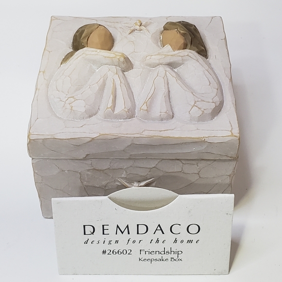 Willow Tree Friends Keepsake Box Excellent Like New Condition with Box #26602 - Picture 7 of 9